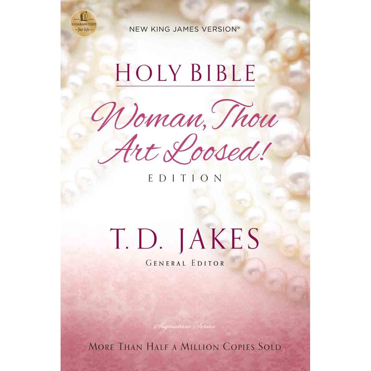 0718003926_front NKJV Woman Thou Art Loosed Edition (Paperback) - Image 1