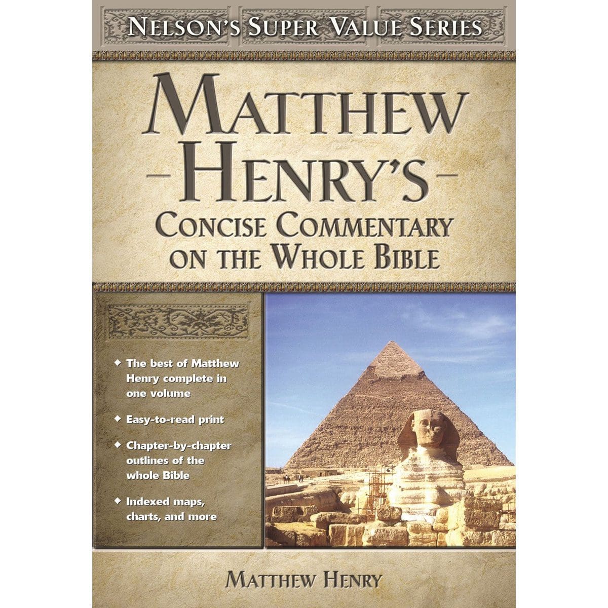 0785250476_front Super Value Matthew Henry's Concise Commentary on the Whole Bible (Hardcover) - Image 1