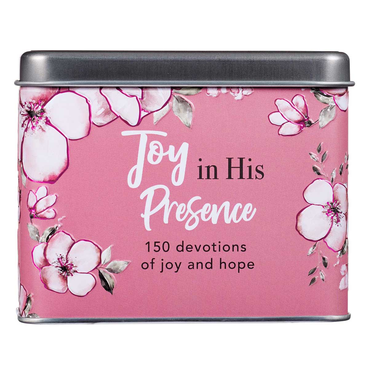 1220000133129_front Joy In His Presence Cards In Tin - Image 1