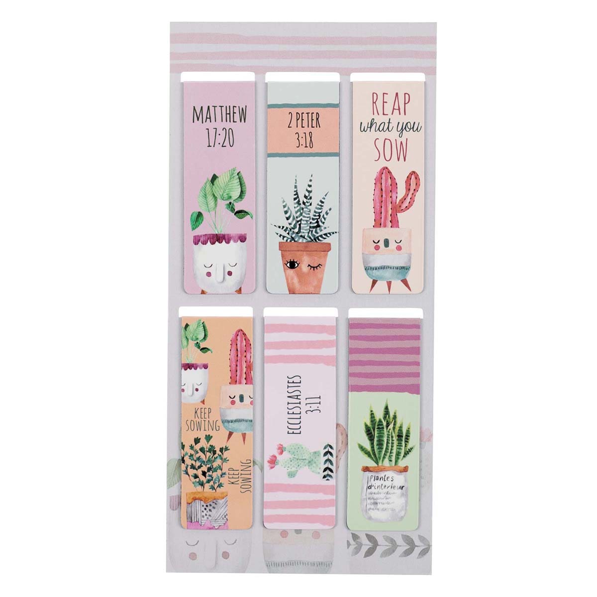 1220000137202_back Grow In Grace Magnetic Bookmarks Set Of 6 - Image 2