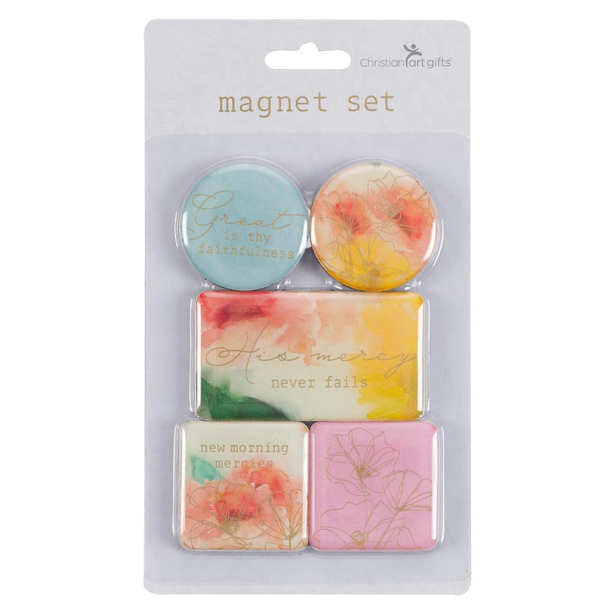 1220000321915_front Watercolor & Florals (Set Of 5)(Magnet Set) - Image 1