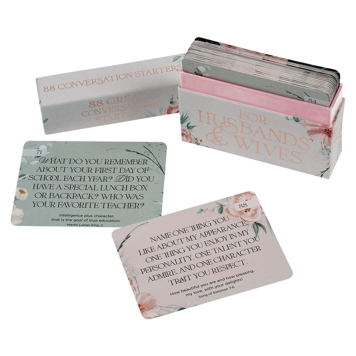 1220000323926_feature1 For Husband & Wives 88 Conversation Starters Boxed Cards - Image 3