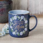 I Love That You're My Mom Blue Ceramic Mug - Image 2