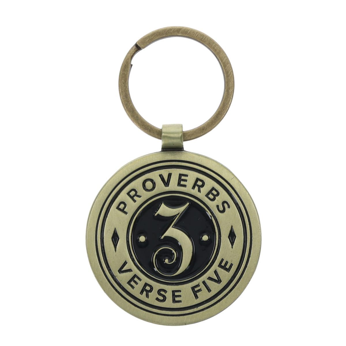 1220000325944_front Trust in the Lord Metal Key Ring - Image 1