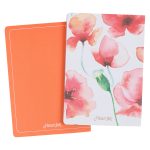 Never Give Up Ever Coral Poppies Two-Piece Notebook Set - Image 4