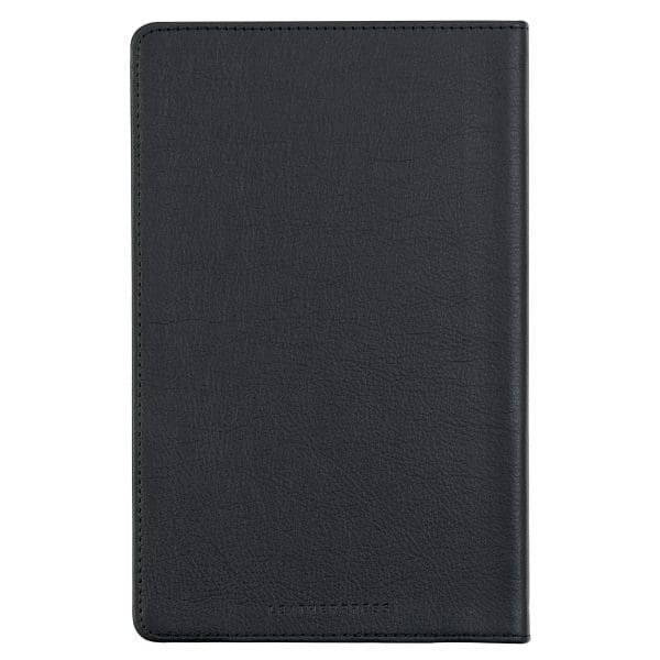 Leatherpress Tuxedo Black Large Genuine African Leather Journal - Image 2