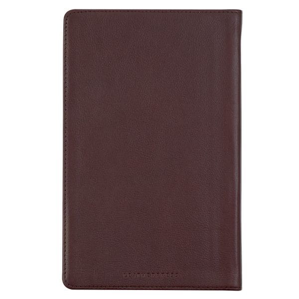 Leatherpress Cacao Brown Large Genuine African Leather Journal - Image 2