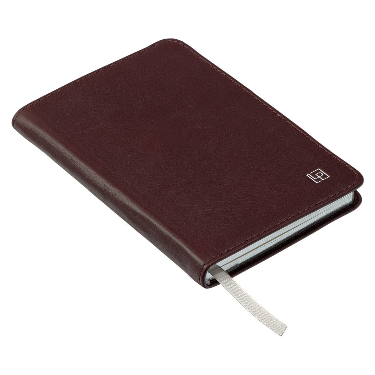 1230000122085_feature1 Leatherpress Cacao Brown Genuine African Leather Pocket Journal - Image 3