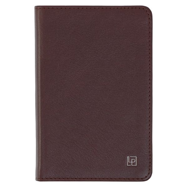 Leatherpress Cacao Brown Genuine African Leather Pocket Journal - Image 1