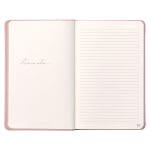Leatherpress Quartz Pink Genuine African Leather Notebook - Image 4