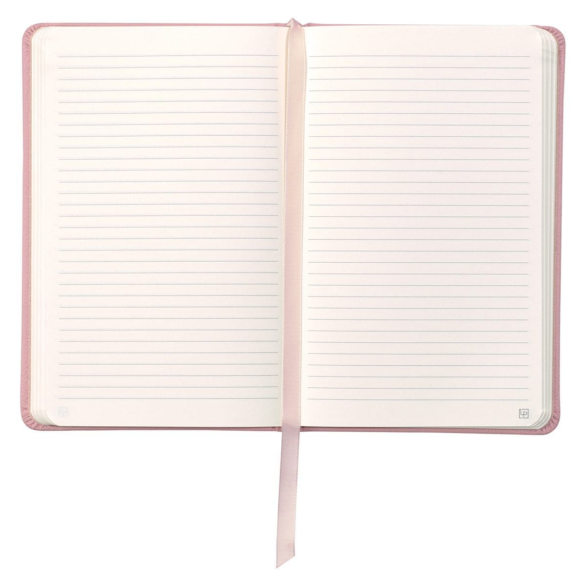1230000122146_feature3 Leatherpress Quartz Pink Genuine African Leather Notebook - Image 5
