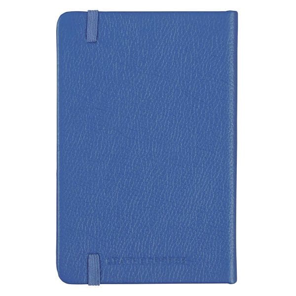 Leatherpress Pacific Blue Genuine African Leather Pocket Notebook - Image 2