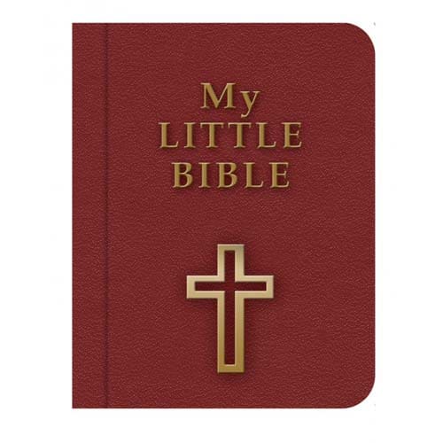1868525465_front My Little Bible Maroon (Paperback) - Image 1