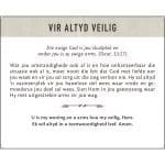 Geanker In Die Woord Afrikaans Prayer Cards In Tin - Image 5