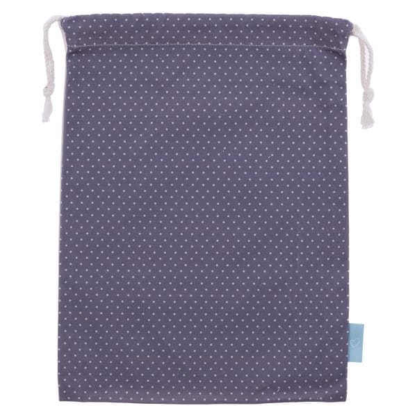 Happiness Blooms From Within Butterfly Large Cotton Drawstring Bag - Image 2