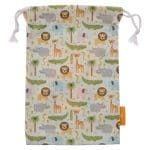 Strong And Brave Small Cotton Drawstring Bag - Joshua 1:9 - Image 2