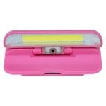 Reading Is Dreaming With Open Eyes Pink Glow In The Dark Book Light - Image 3