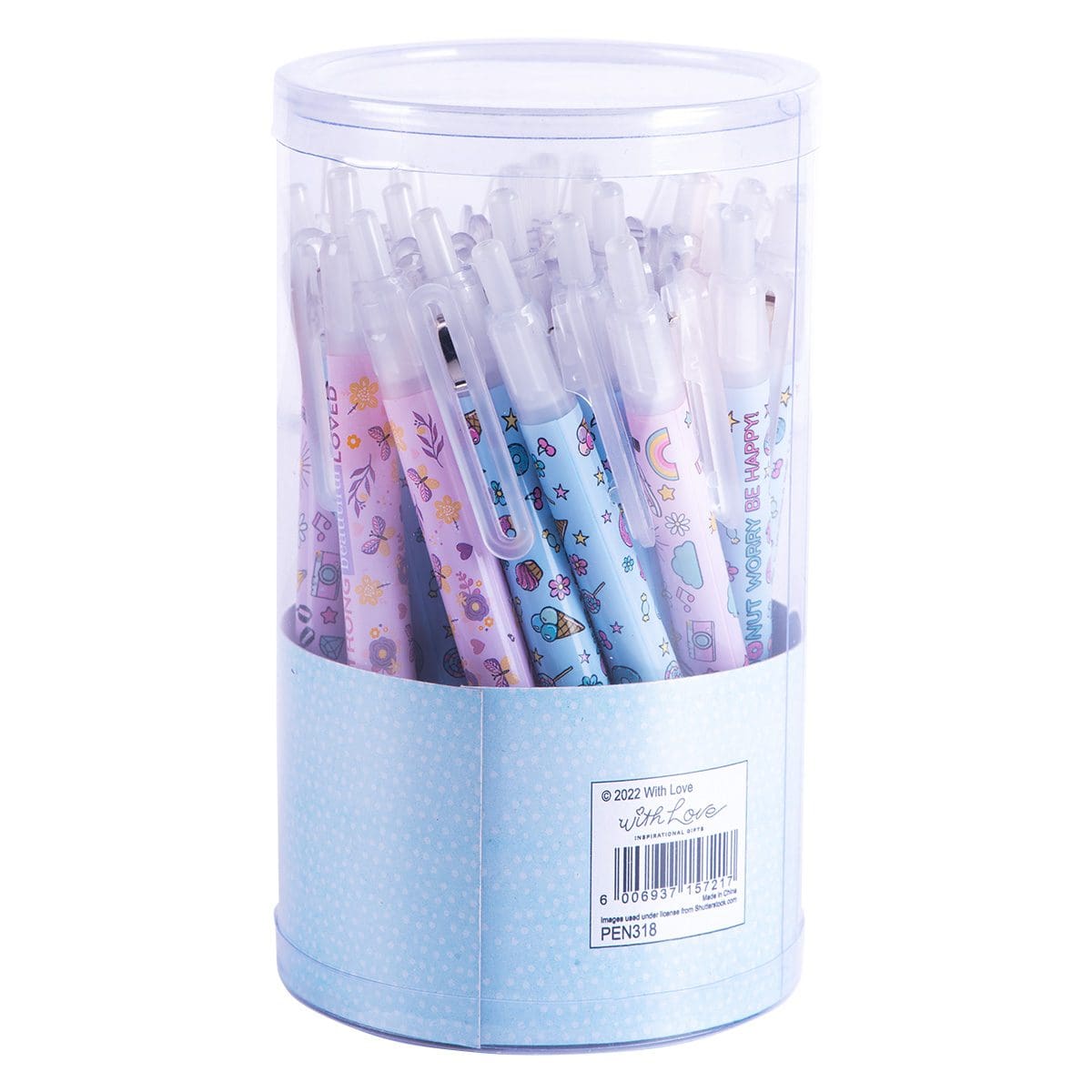 6006937157217_back Scribbler Pens For Girls (Tub Of 30) - Image 2