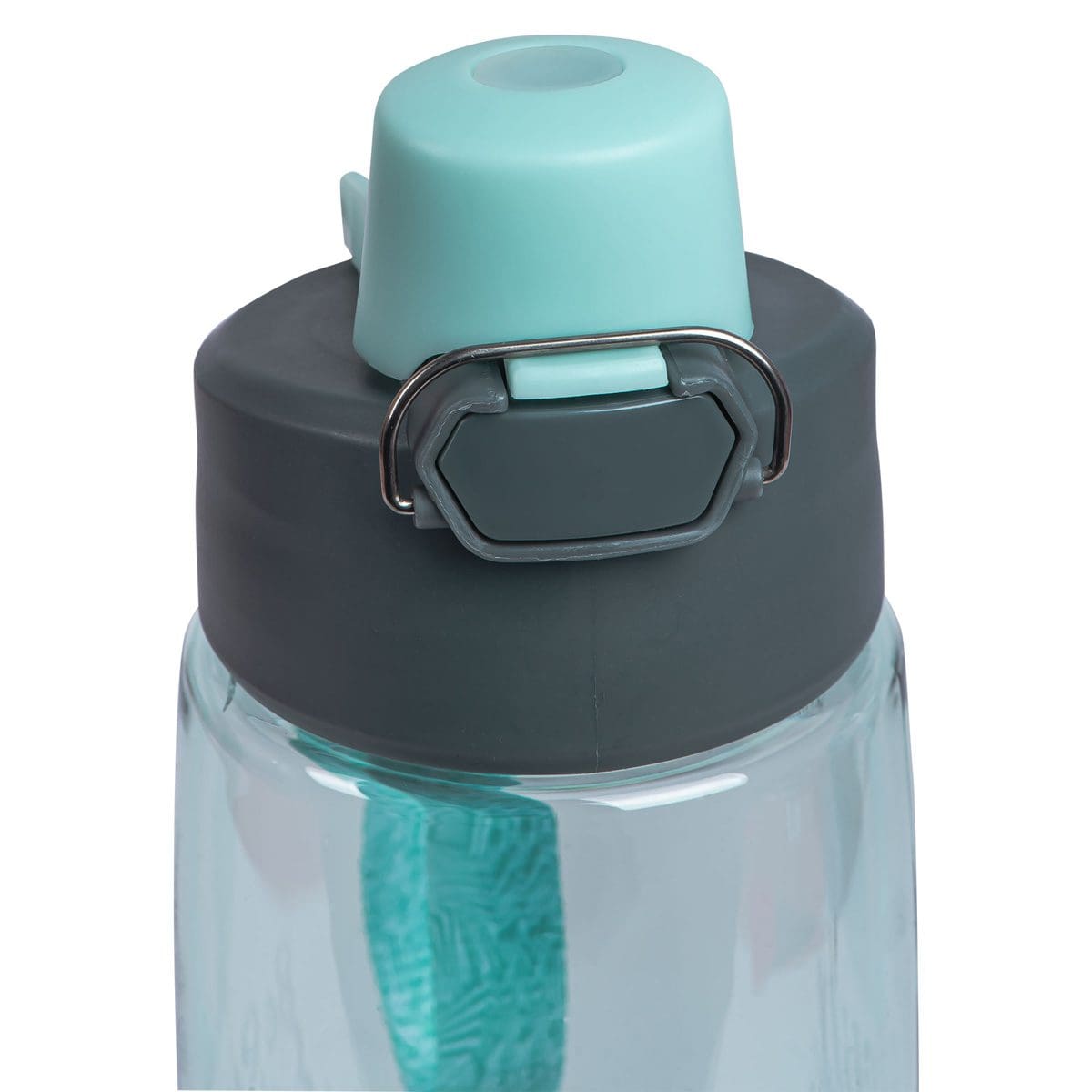 6006937158047_feature1 Be Still And Know Plastic Water Bottle - Psalm 46:10 - Image 3