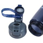 Be Strong And Courageous Plastic Water Bottle - Joshua 1:9 - Image 4