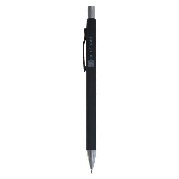 Bolton Black Retractable Clutch Pencil - Flat Clicker - Image 1