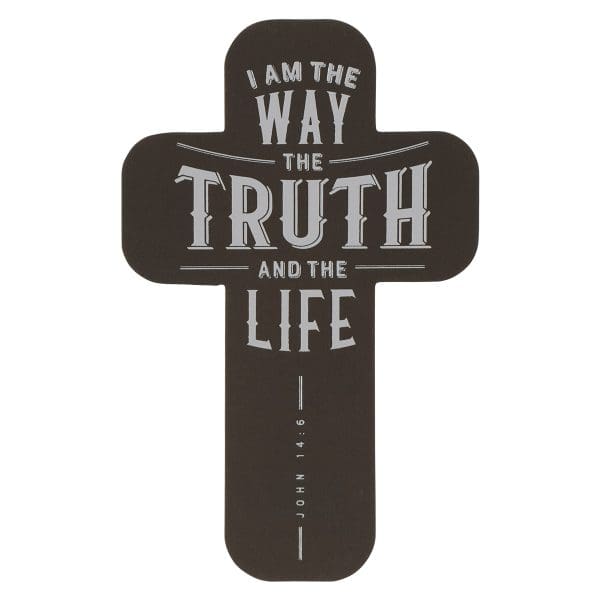 I Am The Way The Truth And The Life Cross Bookmark Set Of 6 - John 14:6 - Image 1