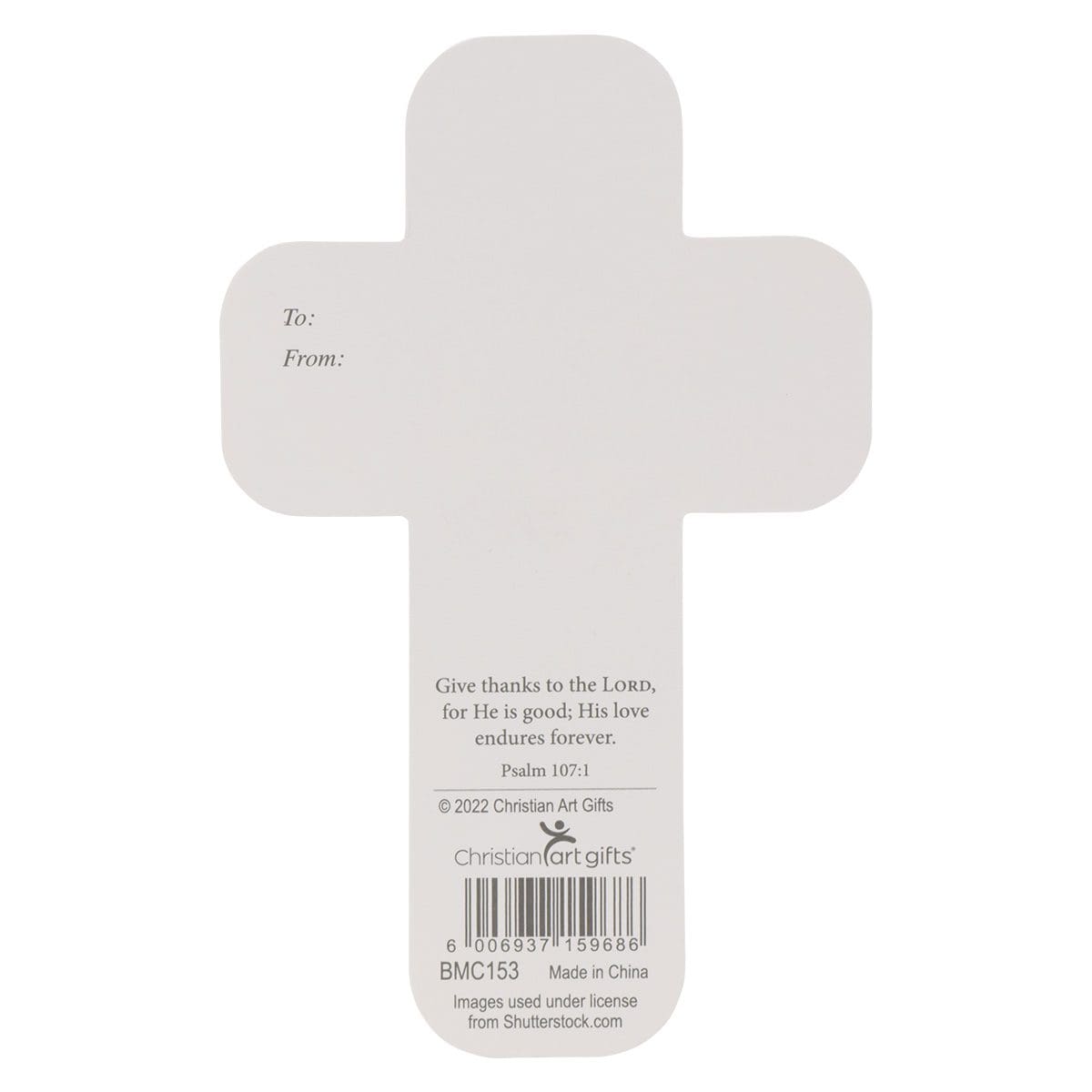 6006937159686_back God Makes Beautiful Things Cross Bookmark Set Of 6 - Ecclesiastes 3:11 - Image 2