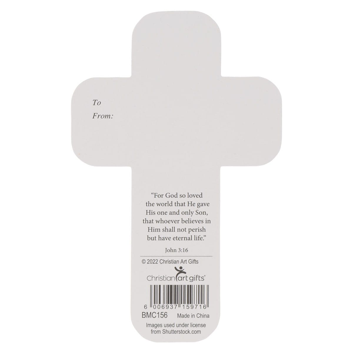 6006937159716_back He Is Risen Black Cross Bookmark Set Of 6 - Matthew 28:6 - Image 2