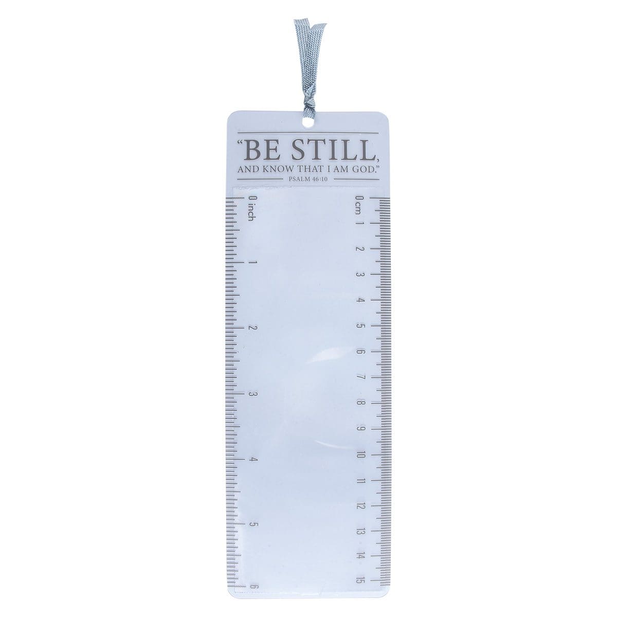 6006937160613_front Be Still And Know That I Am God Magnifying Bookmark - Psalms 46:10 - Image 1
