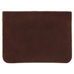 Genuine African Leather Brown Card Holder - Image 2