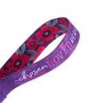 Chosen, Loved, Beautiful Neoprene Wristlet Key Ring - Image 3