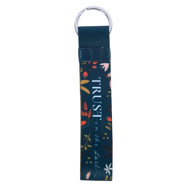 Trust In The Lord Neoprene Wristlet Key Ring - Image 1