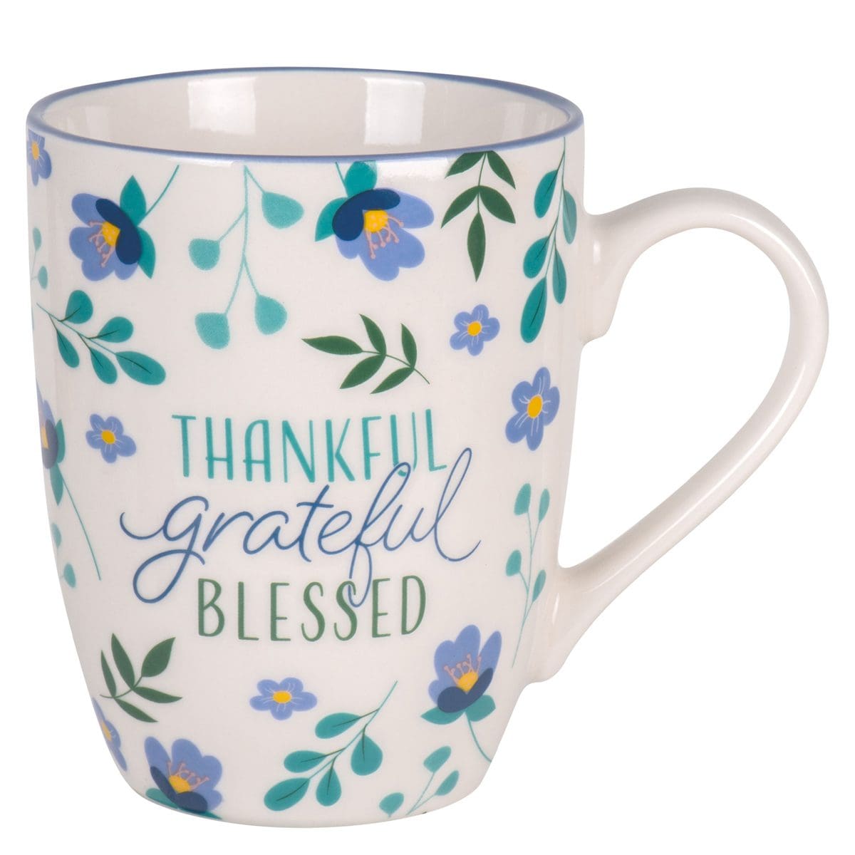 6006937168497_front Thankful Grateful Blessed Ceramic Mug - Image 1