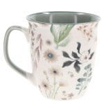 Be Still & Know that I Am God Ceramic Mug with Green Interior - Image 2