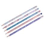 Floral Blue and Peach Tub of 50 Pencils - Image 3
