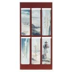 Footprints Six-Piece Magnetic Bookmark Set - Image 2