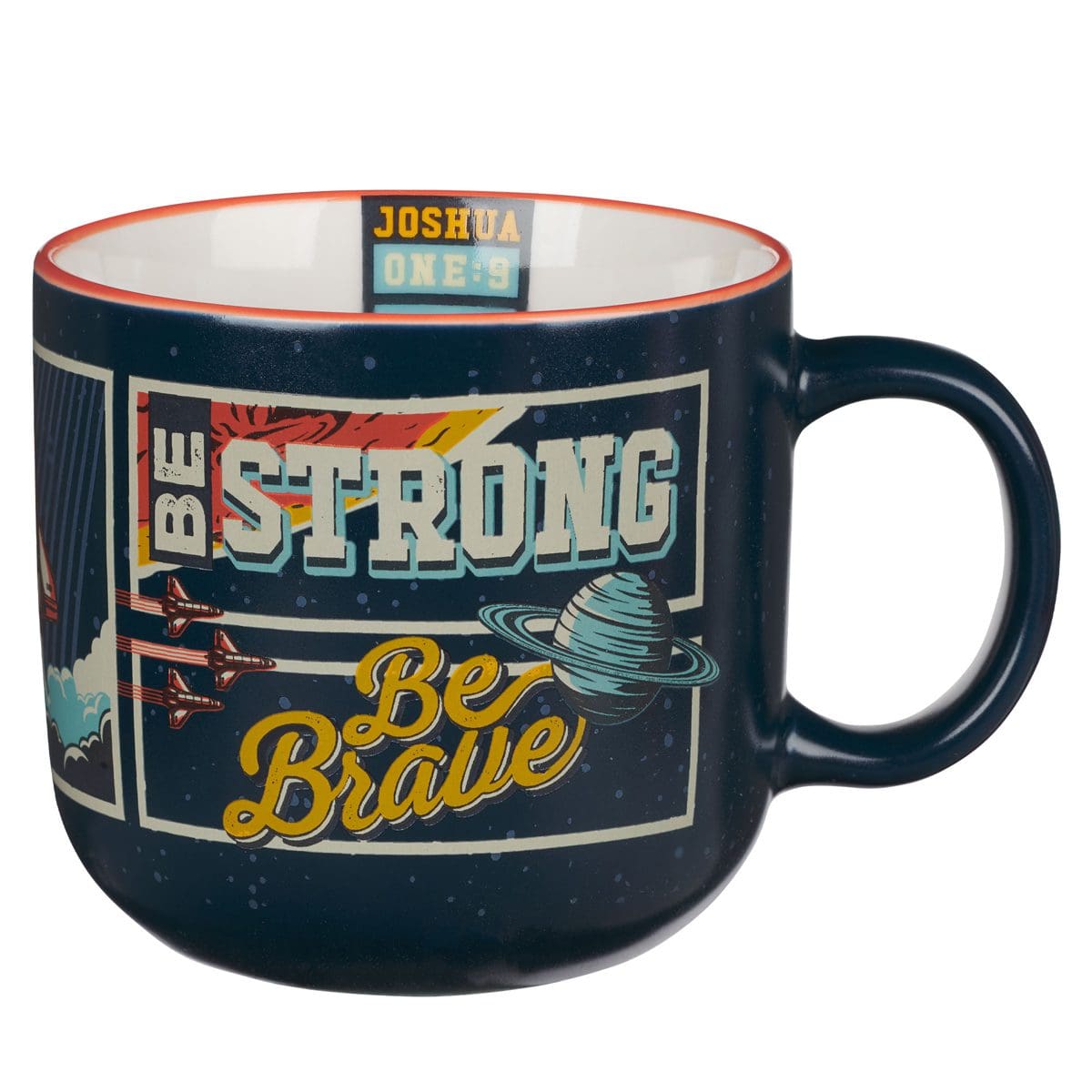 6006937170377_front Be Strong Be Brave Ceramic Mug - Image 1