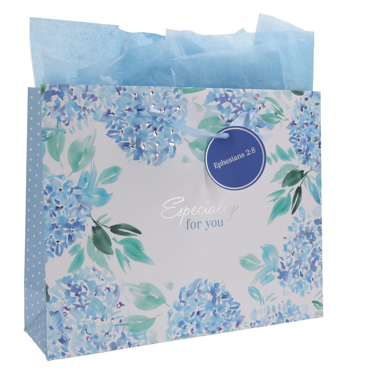 6006937170858_feature1 Especially for You Large Landscape Gift Bag with Gift Tag - Image 3