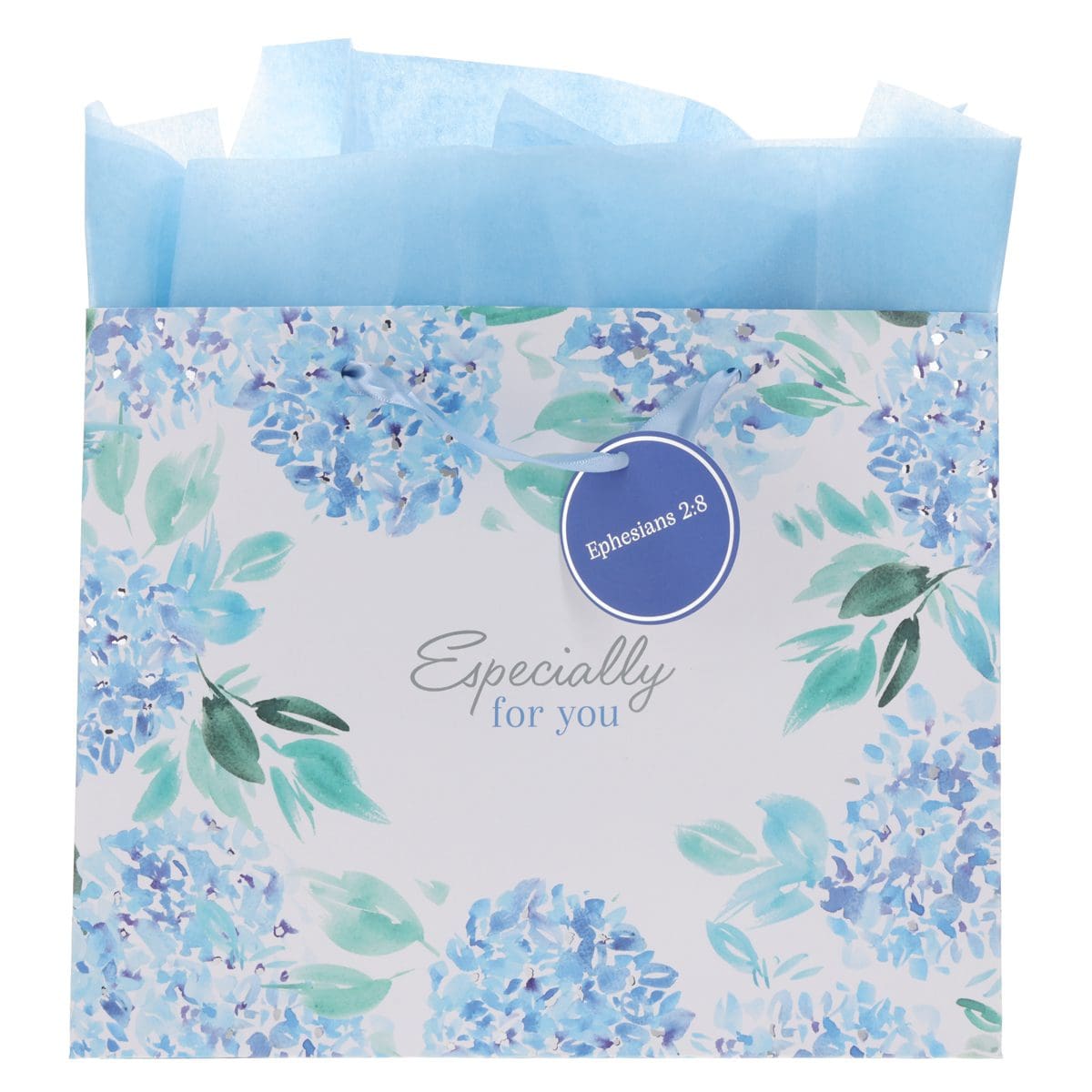 6006937170858_front Especially for You Large Landscape Gift Bag with Gift Tag - Image 1