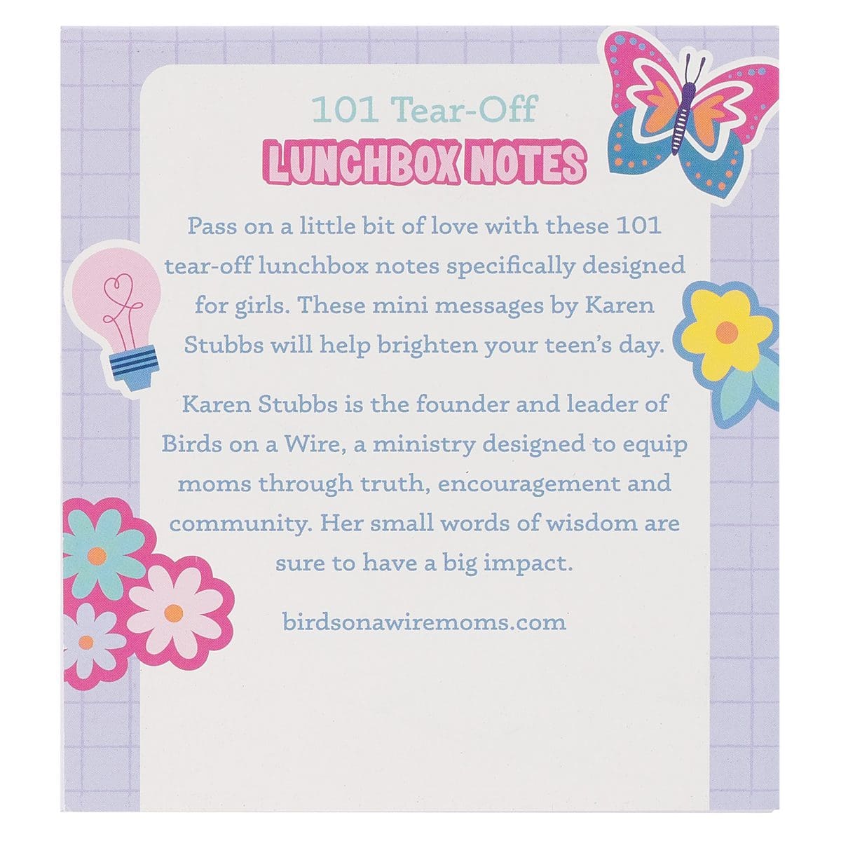 6006937171497_back Lunchbox Notes for Girls - Image 2