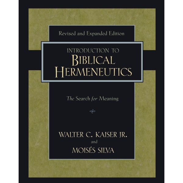 Introduction To Biblical Hermeneutics (Hardcover) - Image 1
