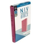 NIV Value Thinline Bible Pink (Comfort Print)(Imitation Leather) - Image 3