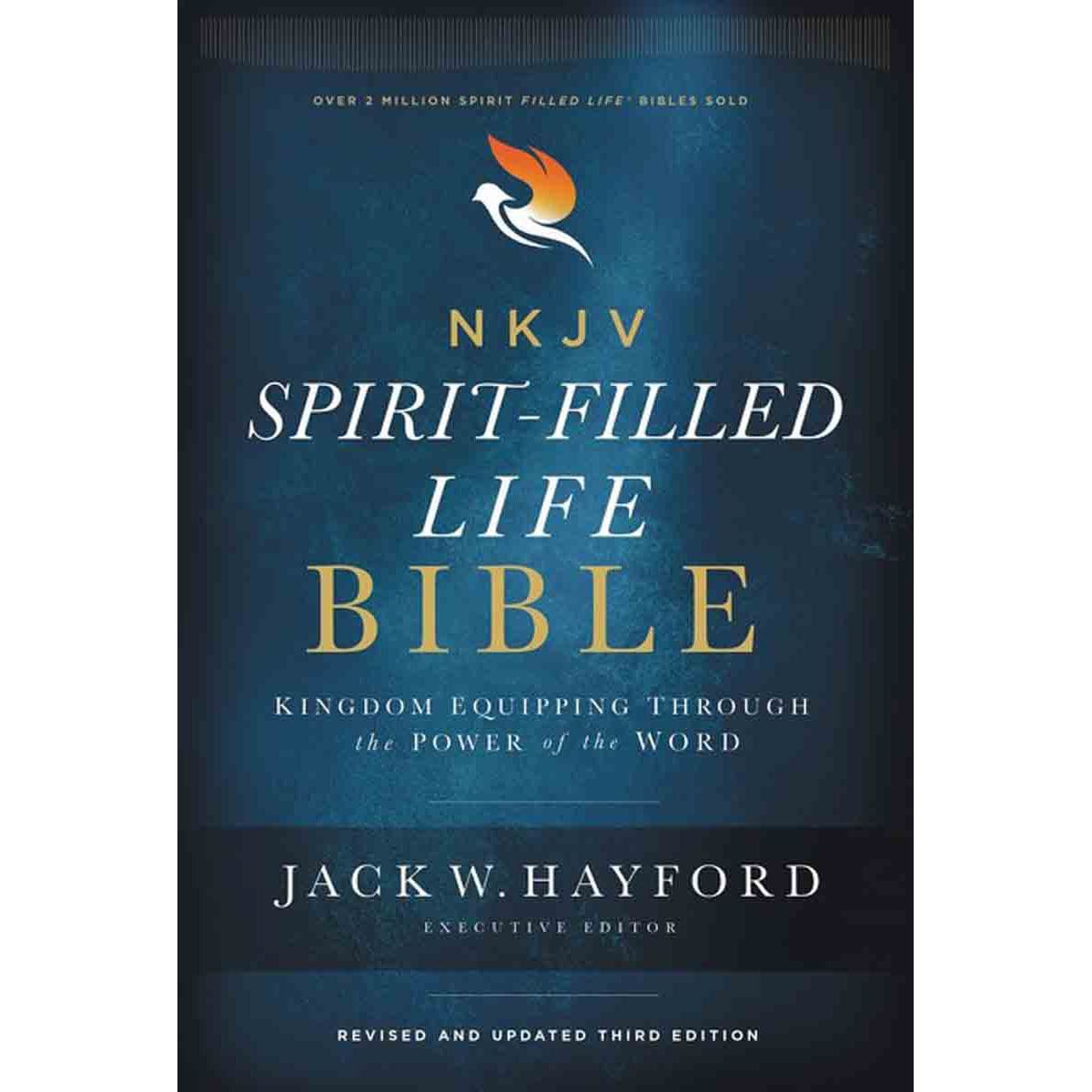 9780529100146_front NKJV Spirit Filled Life Bible (Hardcover) - Image 1