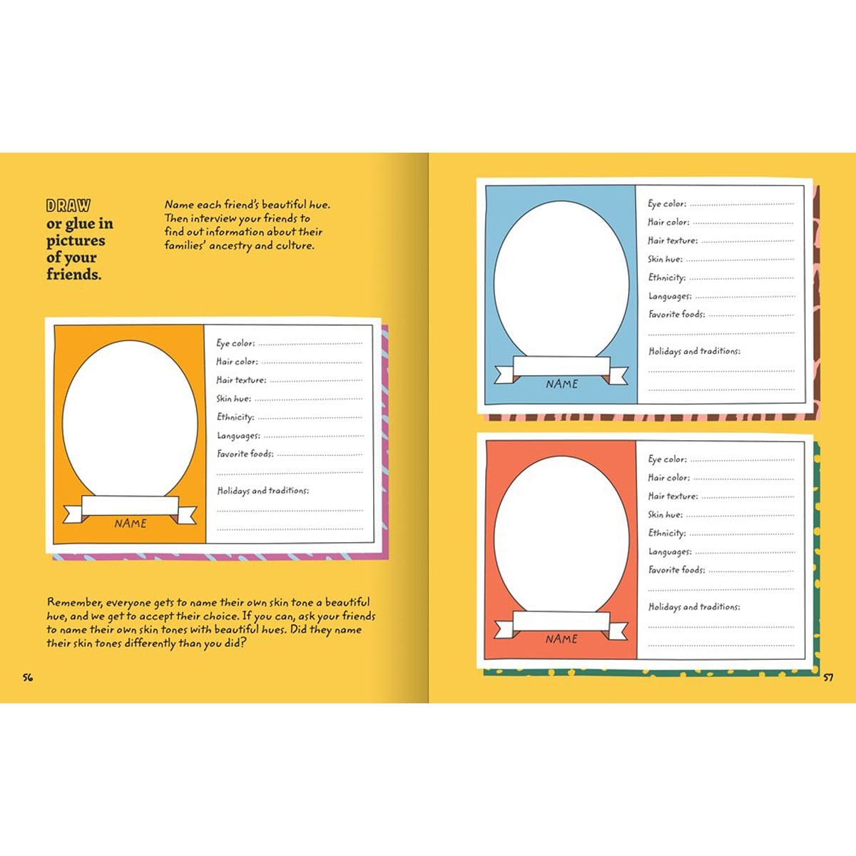 9780593234631_feature5 Hues Of You: An Activity Book For Learning About The Skin You Are In (Paperback) - Image 7