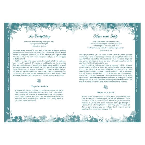 Living A Hope-Filled Life: A Year-Long Journey Of Experiencing God's Faithfulness PB - Image 3