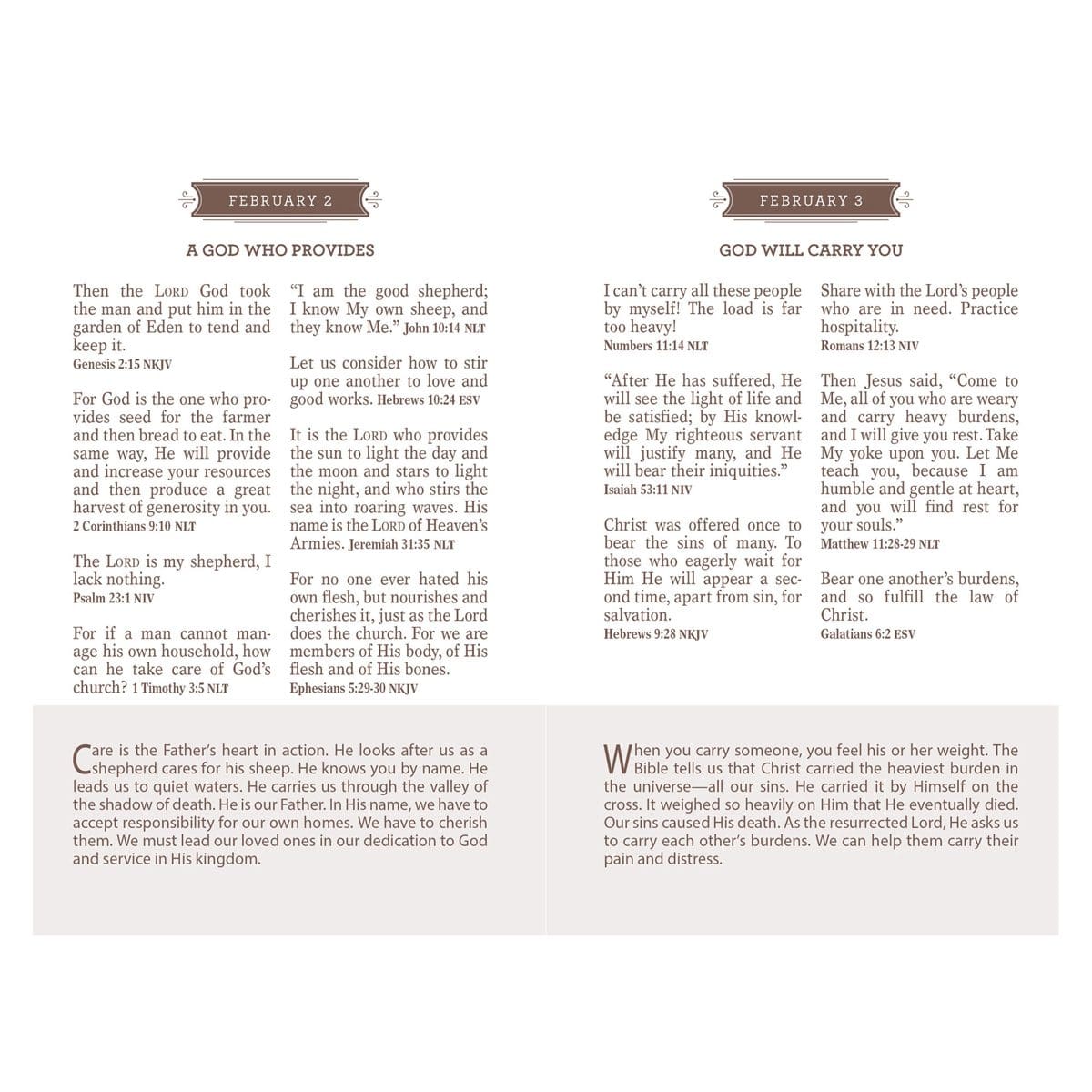 9780638001143_feature3 Pocket Bible Devotional For Men Navy (Paperback) - Image 5