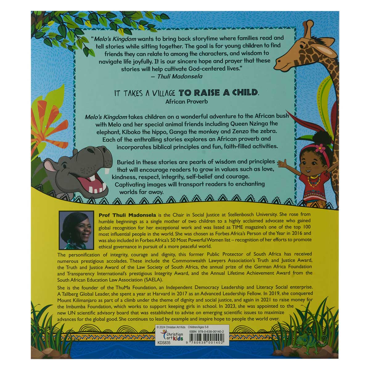 9780638001402_back Melo’s Kingdom (Paperback) - Image 1