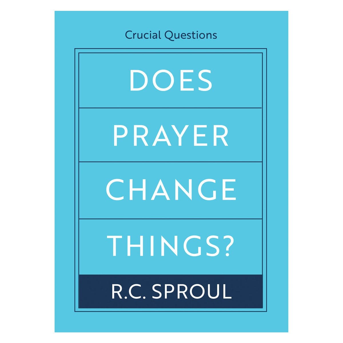 9780638001679_front Does Prayer Change Things? (Paperback) - Image 1
