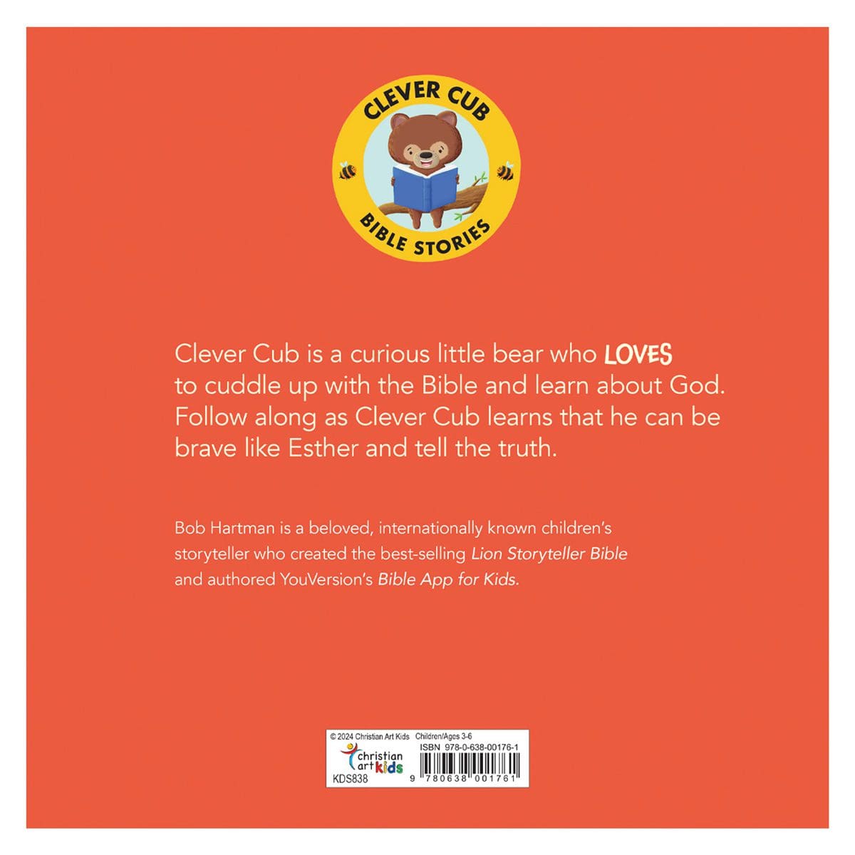 9780638001761_back Clever Cub Tells the Truth (Paperback) - Image 2