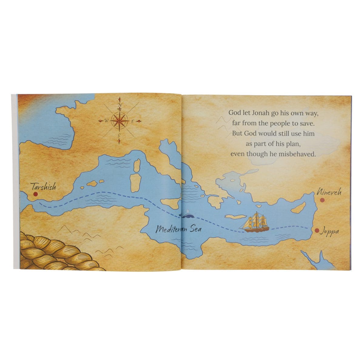 9780638002201_feature2 A Big Fish Tale: The Story of Jonah (Paperback) - Image 4